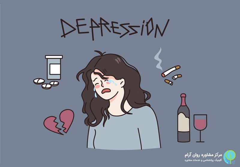 افسردگی پس از اعتیاد