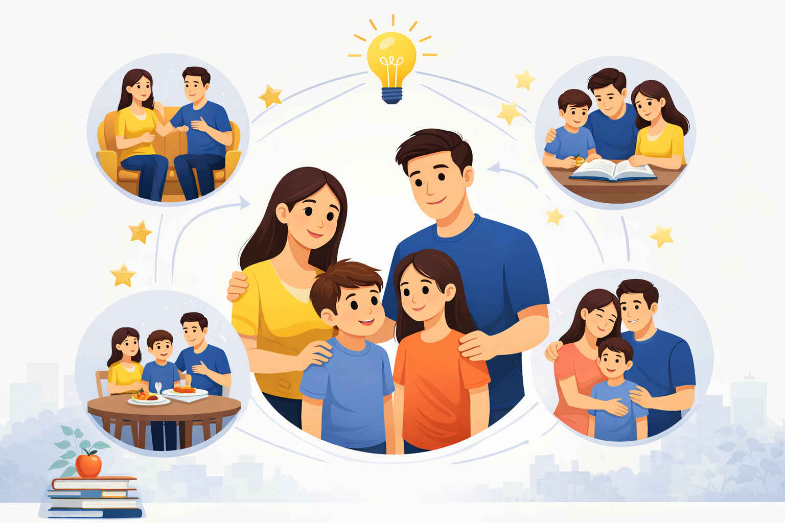 نقش والدین در تربیت و تربیت من چه عنوان قد و روانشناسی کودکان است