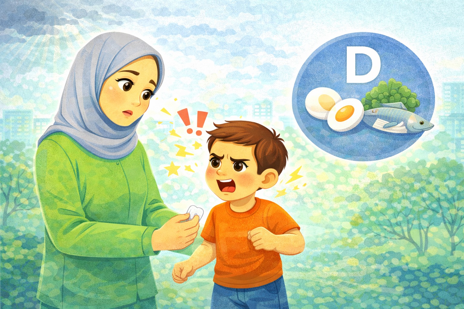 کمبود چه ویتامینی در کودکان باعث پرخاشگری میشود؟ 2 کمبود ویتامین D و بروز پرخاشگری در کودک